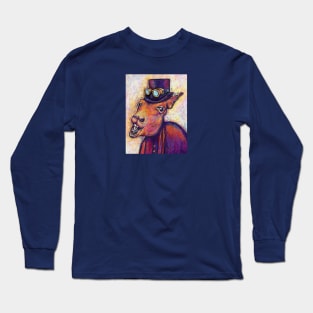 Steampunk Donkey Long Sleeve T-Shirt